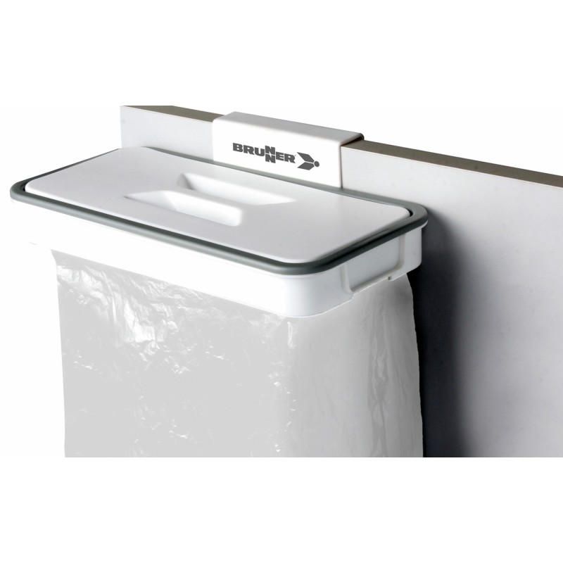 PORTE SAC POUBELLE CLIPSABLE ONE WAY BLANC BRUNNER