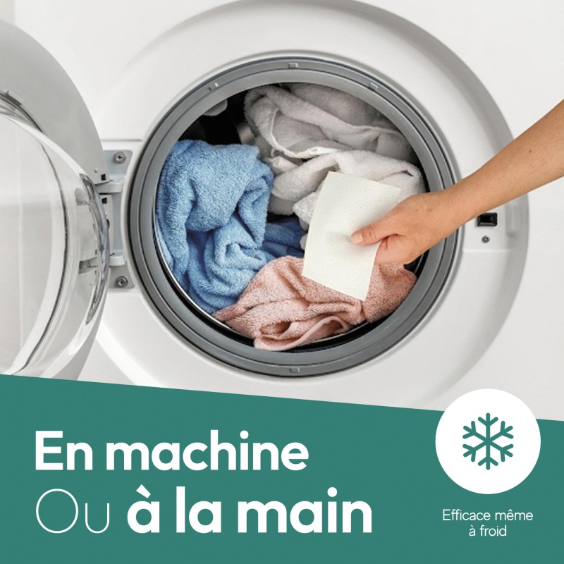 LESSIVE EN FEUILLE CONCENTREE HAUTE COUTURE (60 LAVAGES)