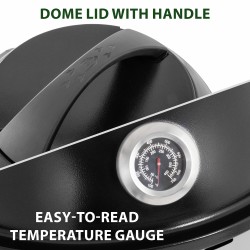 BARBECUE A GAZ AVEC PIEDS DEVIL BBQRUISER 30mBAR NOIR GRIS BRUNNER