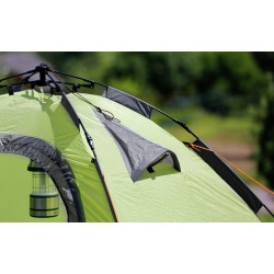 TENTE IGLOO STRATO 2 AUTOMATIQUE VERT ET GRIS 2 PERSONNES BRUNNER