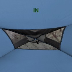 TONNELLE MEDUSA II 3 X 3 M GRIS ET BLEU BRUNNER