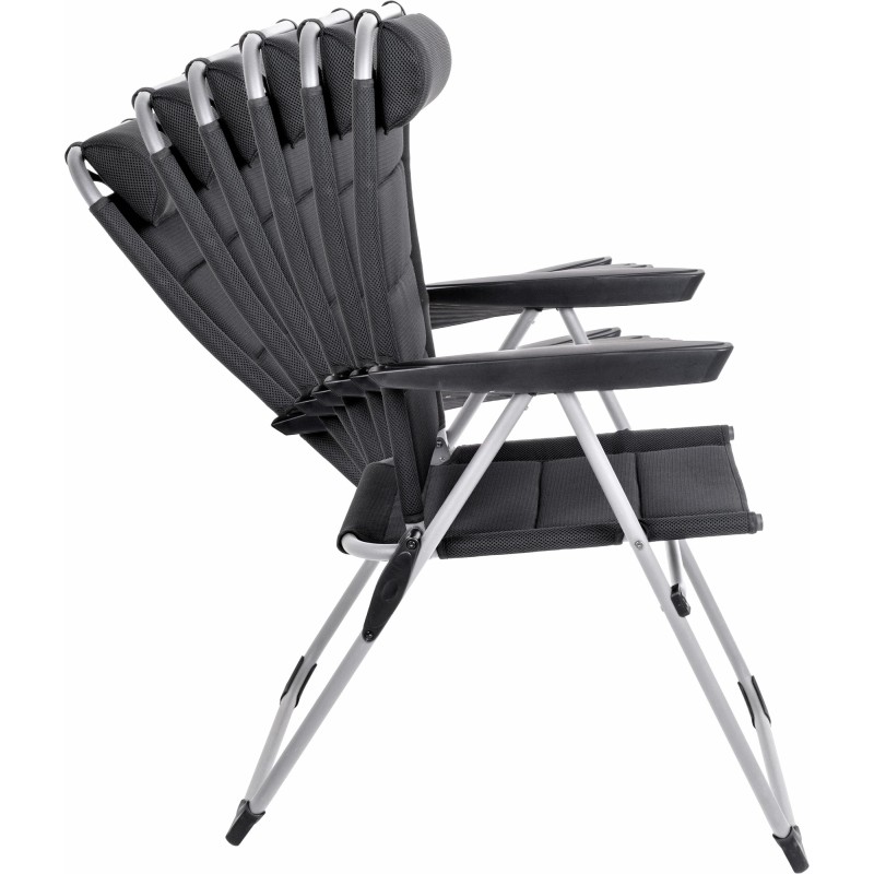 FAUTEUIL 3D ARAVEL CAMPER JUSQU’À 120 KG GRIS FONCE BRUNNER