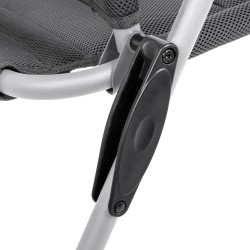 FAUTEUIL 3D ARAVEL CAMPER JUSQU’À 120 KG GRIS FONCE BRUNNER