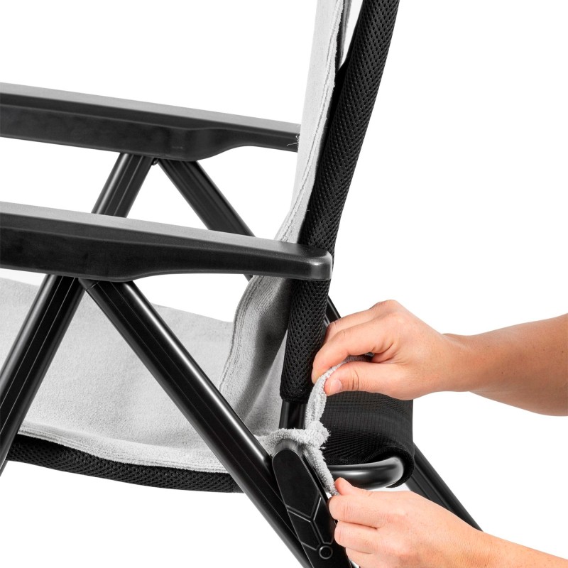 HOUSSE DE FAUTEUIL ARAVEL REBEL TAILLE M GRIS BRUNNER