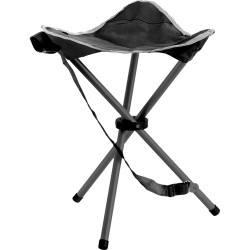 TABOURET TREPIED NIRO COMPACT AVEC HOUSSE NOIR BRUNNER