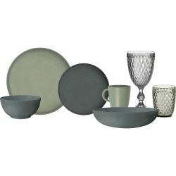 PACK VAISSELLE ECOLOGIQUE TETE A TETE TIERRA FOREST 8 PIECES BRUNNER