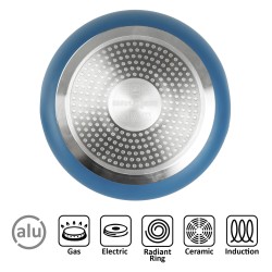 POPOTE CAREZZA MAGNET Ø 20 CM BLEU 7 PIECES BRUNNER