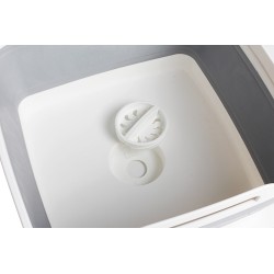 BASSINE PLIABLE CARRE TANQ FOLD-AWAY GRIS BLANC 9 L BRUNNER