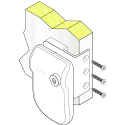 SERRURE FIAMMA SAFE DOOR FRAME