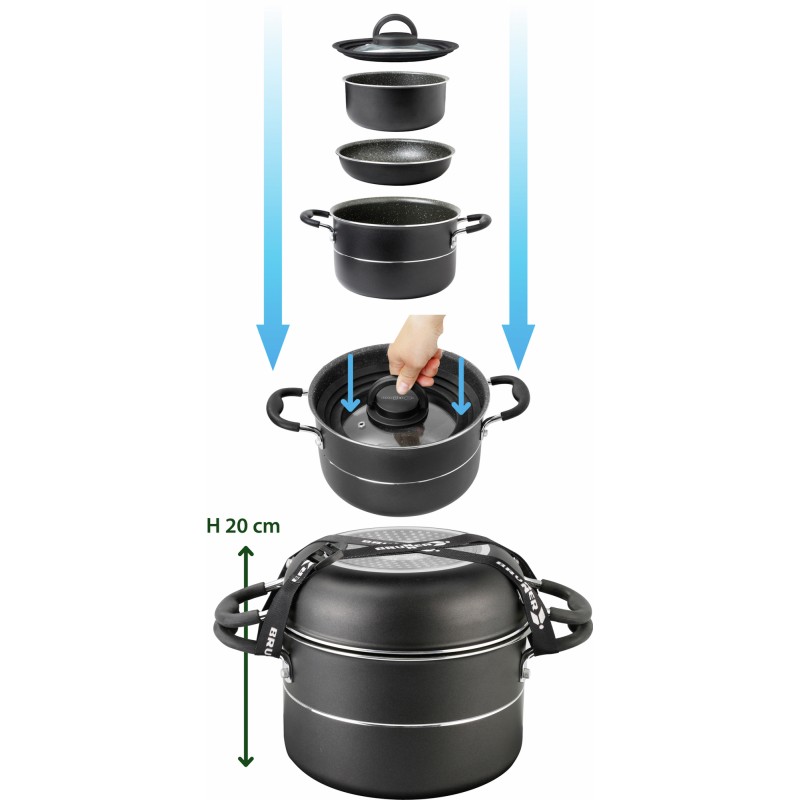 POPOTE PIRATE NG 7 PIECES BRUNNER