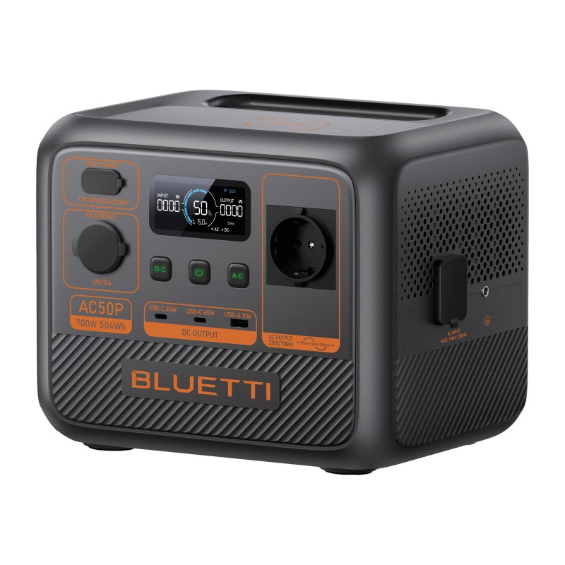 PREMIUM 50 - AC50P - 700 W / 504 Wh - STATION D'ENERGIE BLUETTI