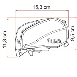 STORE FIAMMA F80S 320 - 3,20M