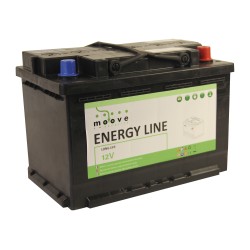 BATTERIE STATIONNAIRE À DÉCHARGE LENTE 80A MOOVE