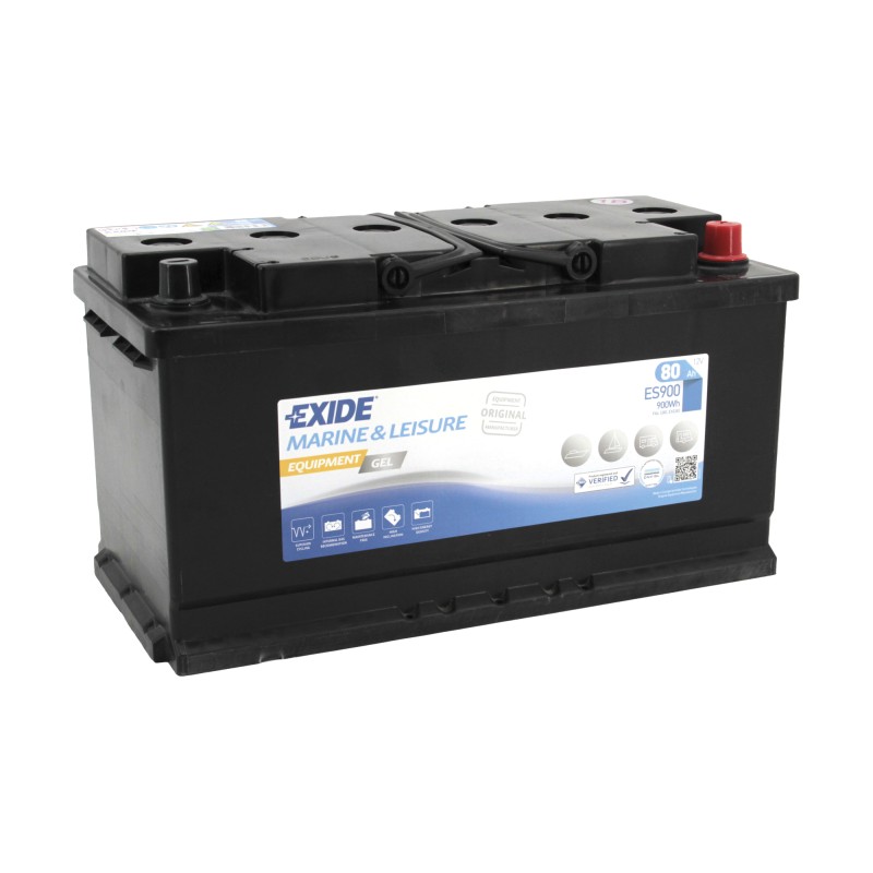 BATTERIE STATIONNAIRE GEL ES900 80A EXIDE