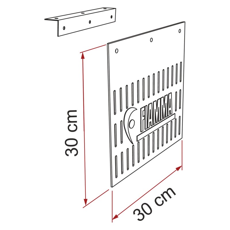 BAVETTE ARRIÈRE MUD FLAT REAR FIAMMA