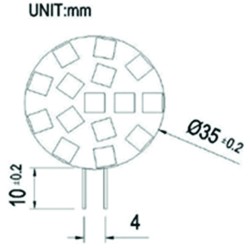AMPOULE LED MOOVE G4 - 21 LEDS