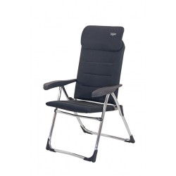 FAUTEUIL AIR ELITE GRISE AVEC APPUITÊTE CRESPO PLAT