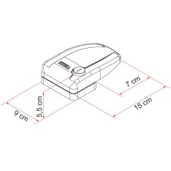 SERRURE SAFE DOOR BLANCHE