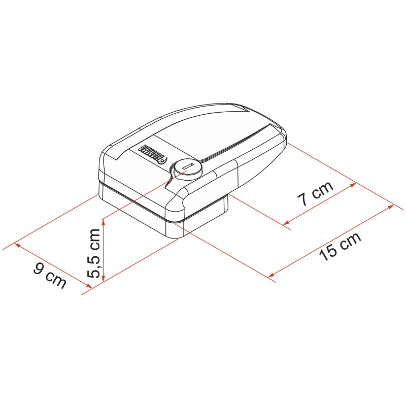SERRURE SAFE DOOR BLANCHE