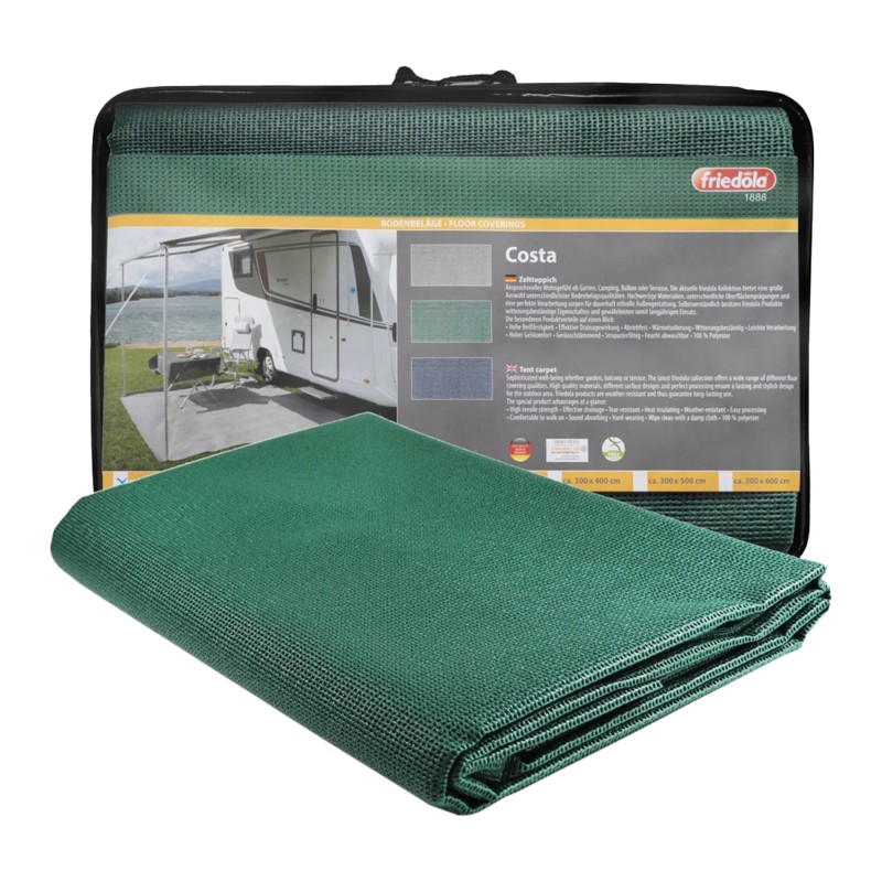 TAPIS COSTA PLUS 2,50X3,00m - VERT