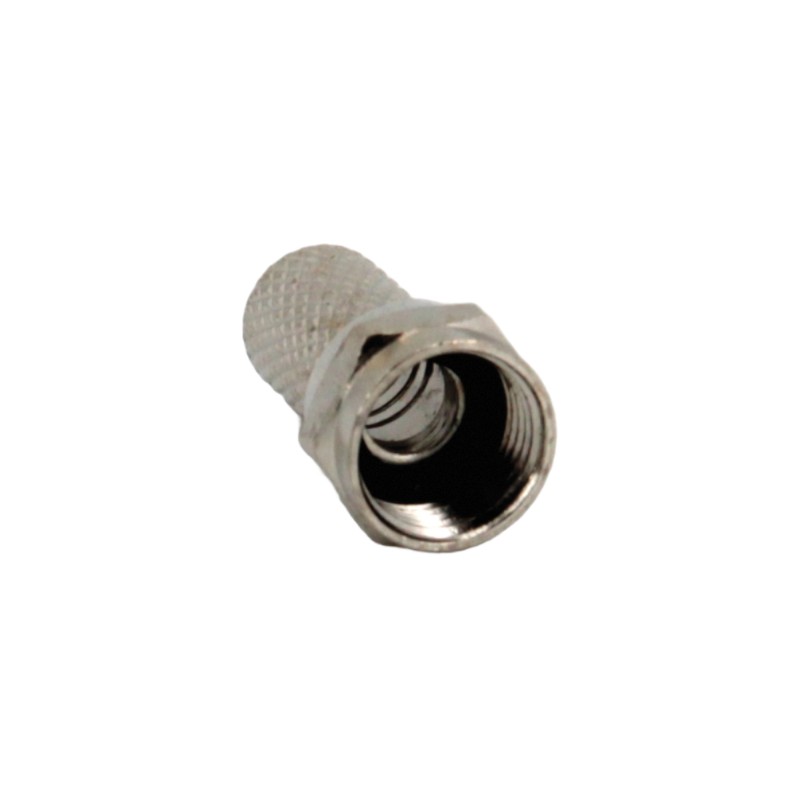 CONNECTEUR F POUR CABLE COAXIAL DE 6 MM