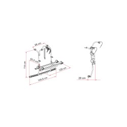 PORTE-VÉLOS FIAMMA PSA