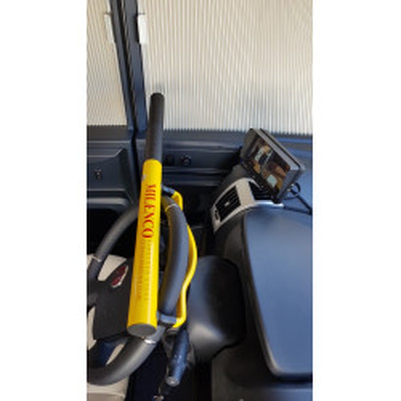 BARRE DE VOLANT ANTIVOL LOURDE XL 70cm - MILENCO