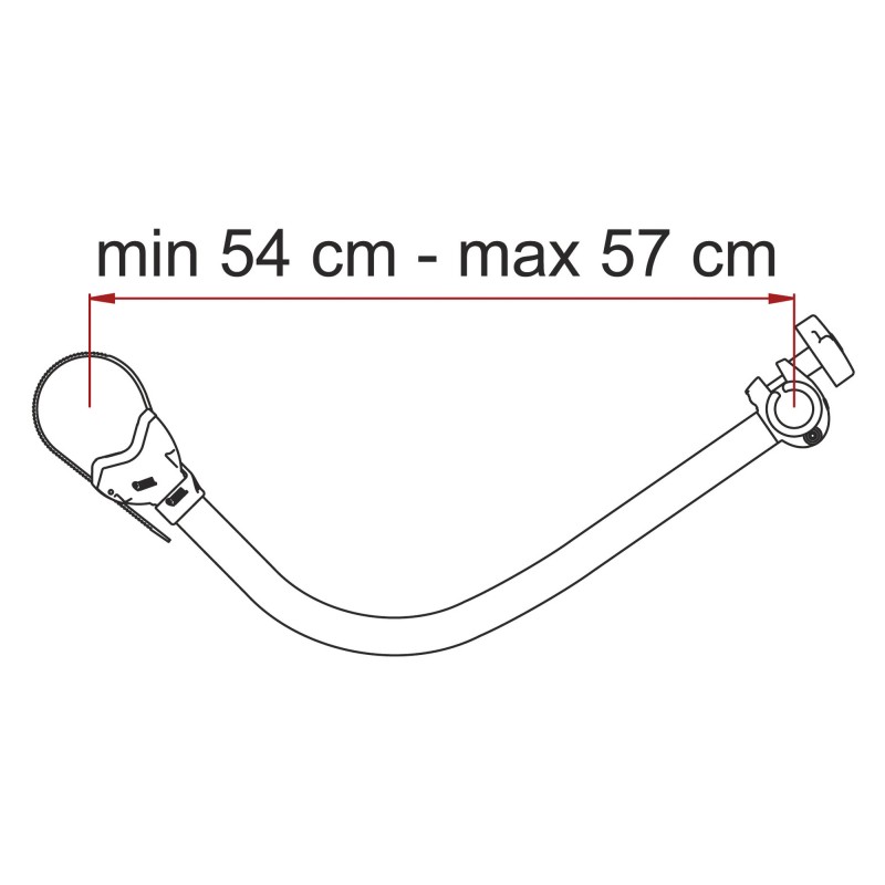 BIKE BLOCK PRO 4 ROUGE FIAMMA