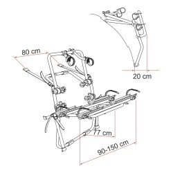 PORTE VÉLO FIAMMA CARRY BIKE BACK PACK