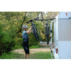 PORTE VELO CARAVAN UNIVERSAL  EMBOUTS NOIRS