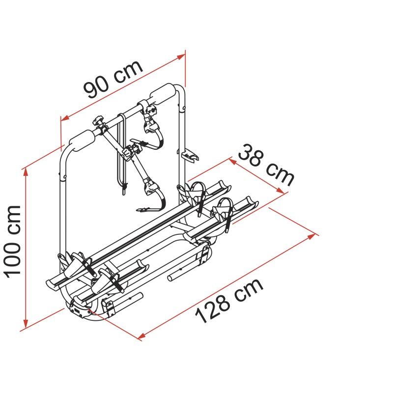 PORTE-VELO CARAVAN XL A PRO E-BIKE