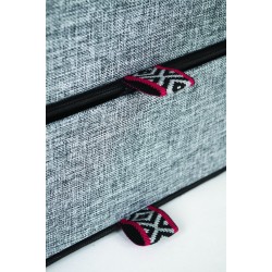 CUBE DE RANGEMENT A TIROIRS VINTAGE 40x40