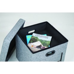 CUBE DE RANGEMENT A TIROIRS VINTAGE 40x40