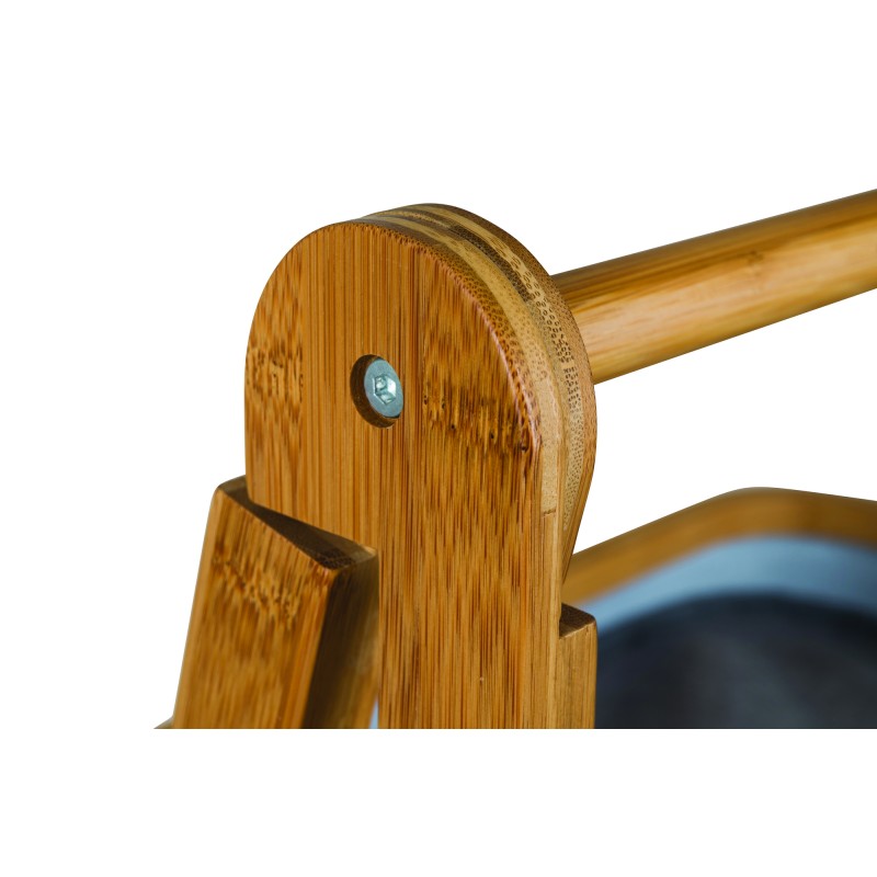 ETAGERE PLIABLE AVEC PANIERS VINTAGE BAMBOU