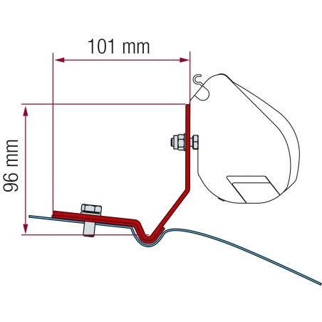 F35 KIT VW CADDY MAXI NOIR...