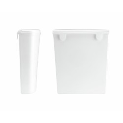 POUBELLE DE PORTE 5.5 L BLANCHE BRUNNER