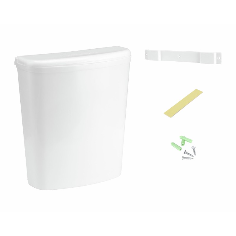 POUBELLE DE PORTE 5.5 L BLANCHE BRUNNER