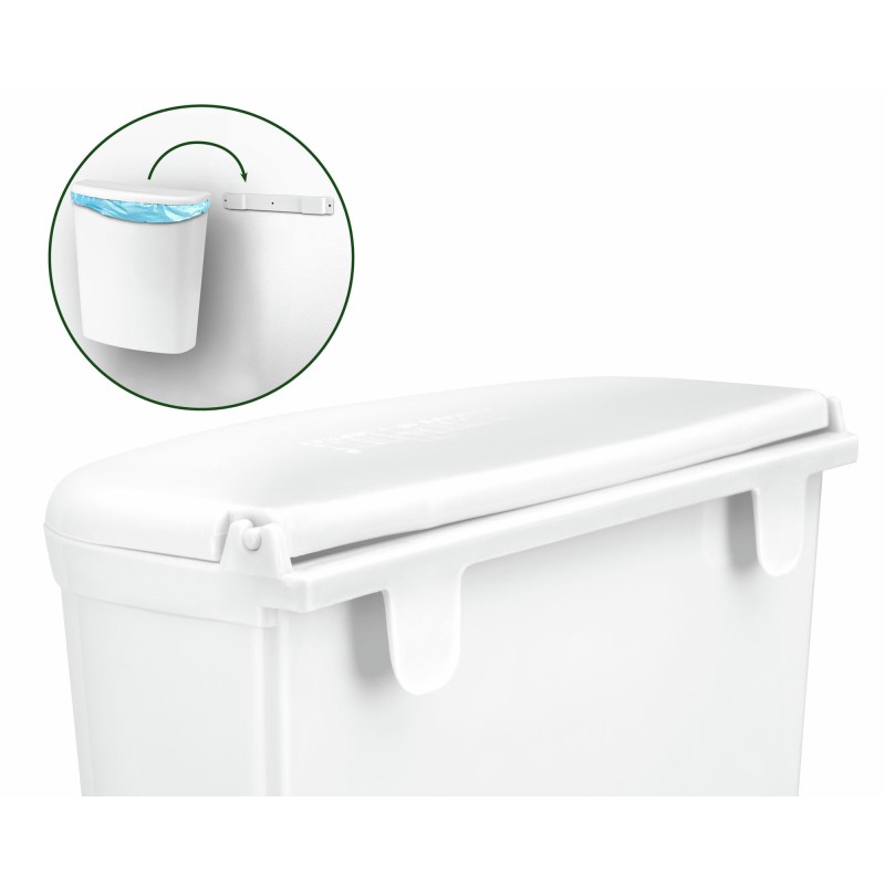 POUBELLE DE PORTE 5.5 L BLANCHE BRUNNER