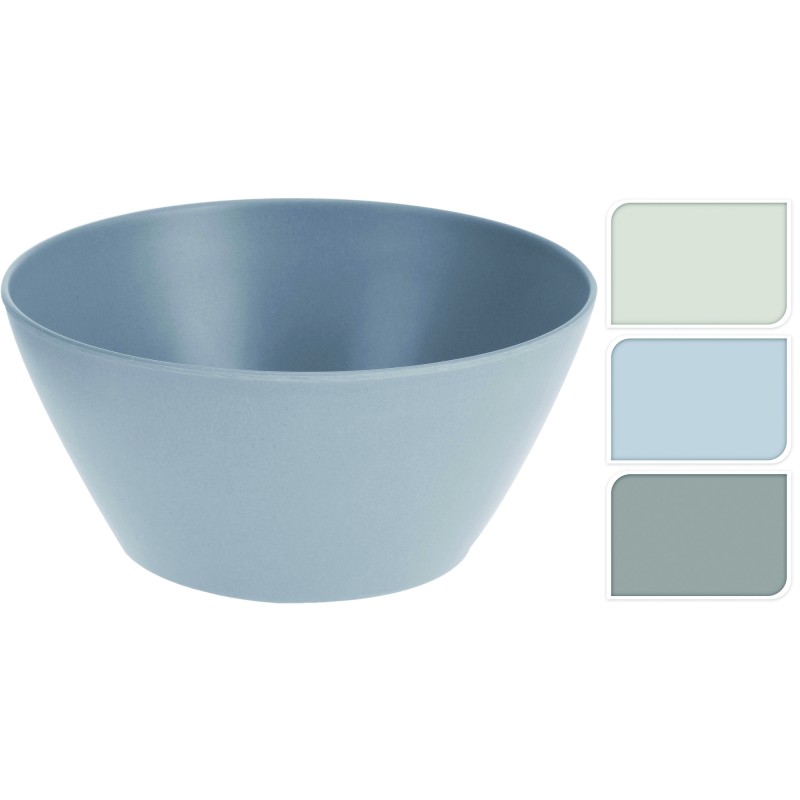 SALADIER 24 CM X 11,5 CM BAMBOU PASTEL