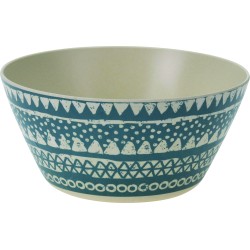 SALADIER DIAMETRE 24 X 11,5 CM BAMBOU MOSAIC MOTIFS ASSORTIS