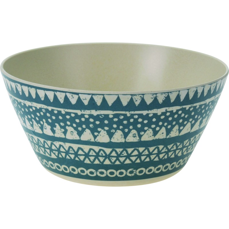 SALADIER DIAMETRE 24 X 11,5 CM BAMBOU MOSAIC MOTIFS ASSORTIS