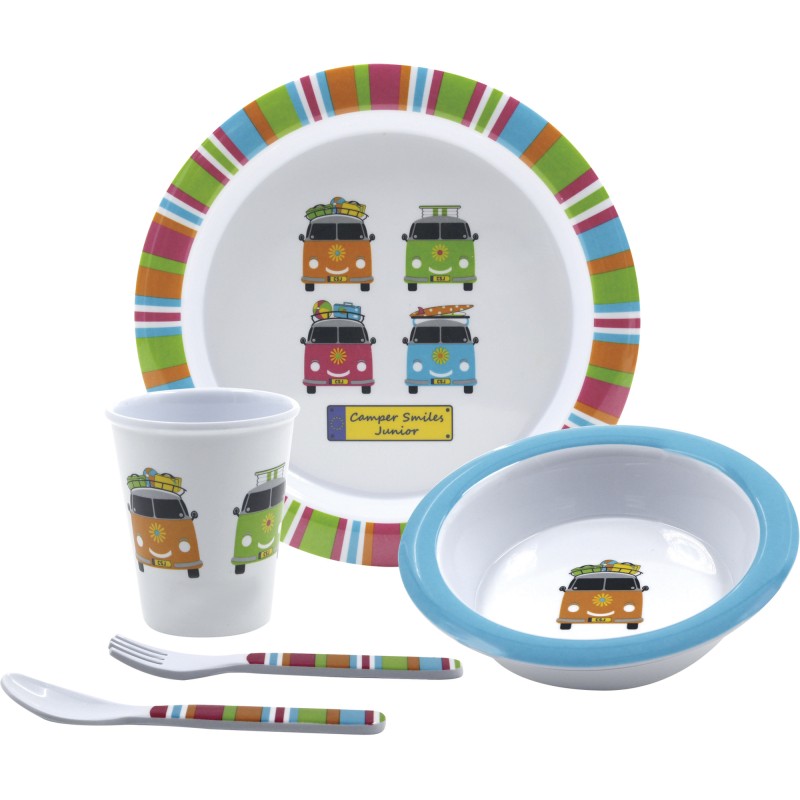 SET CAMPER SMILE ENFANT 6 PCS