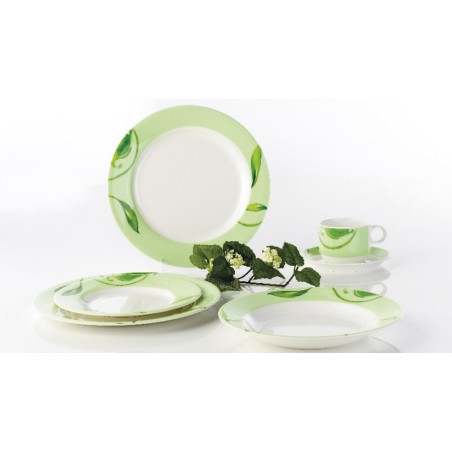 KIT 20 PIÈCES FEUILLES VERTES