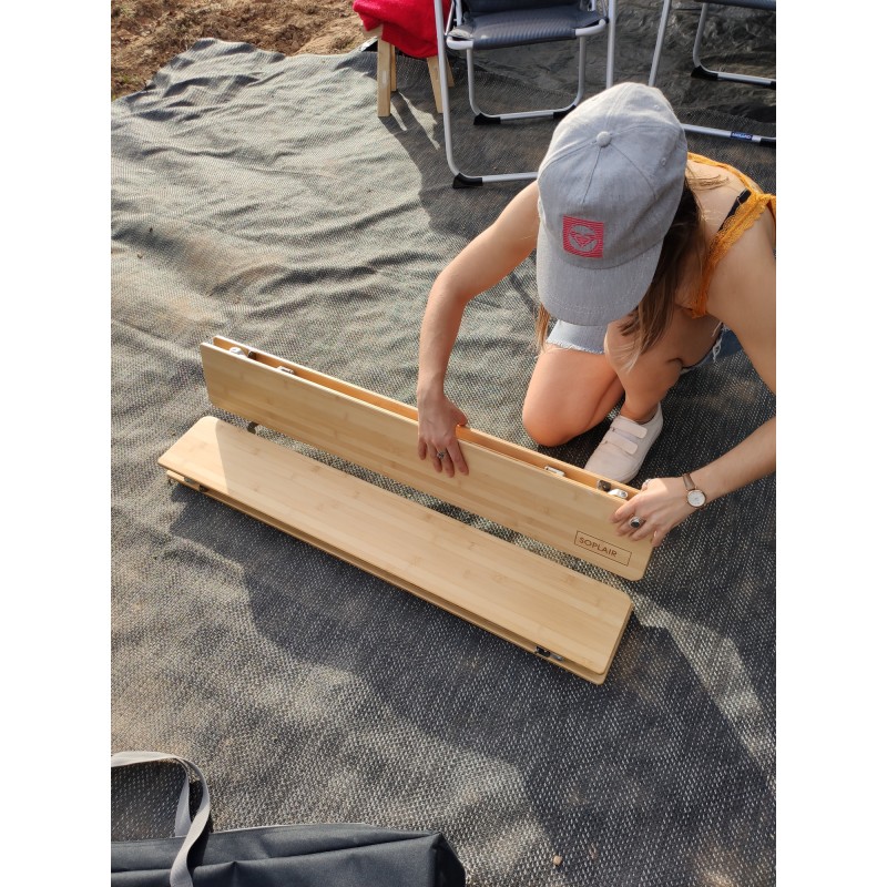 TABLE FLEX BAMBOU 100 x 65 CM SOPLAIR