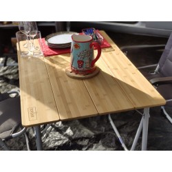 TABLE FLEX BAMBOU 100 x 65 CM SOPLAIR