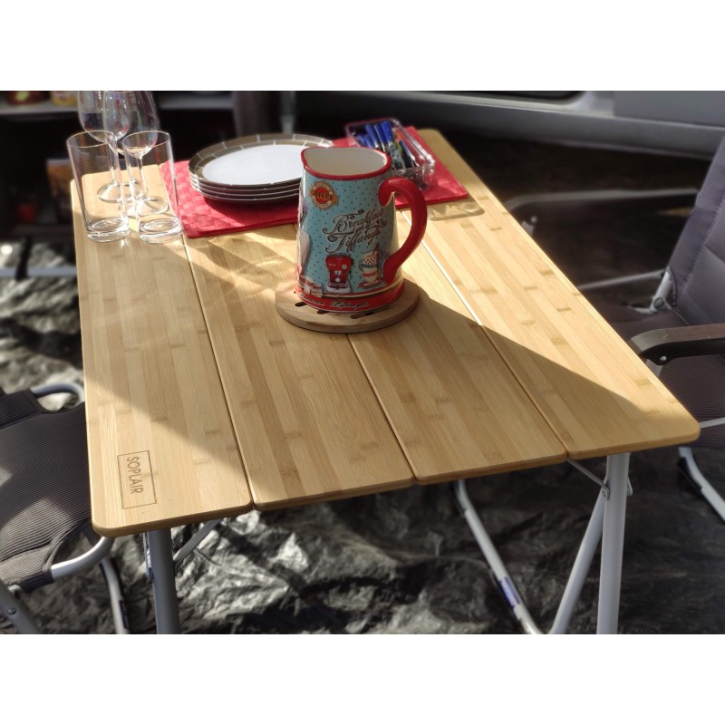 TABLE FLEX BAMBOU 100 x 65 CM SOPLAIR