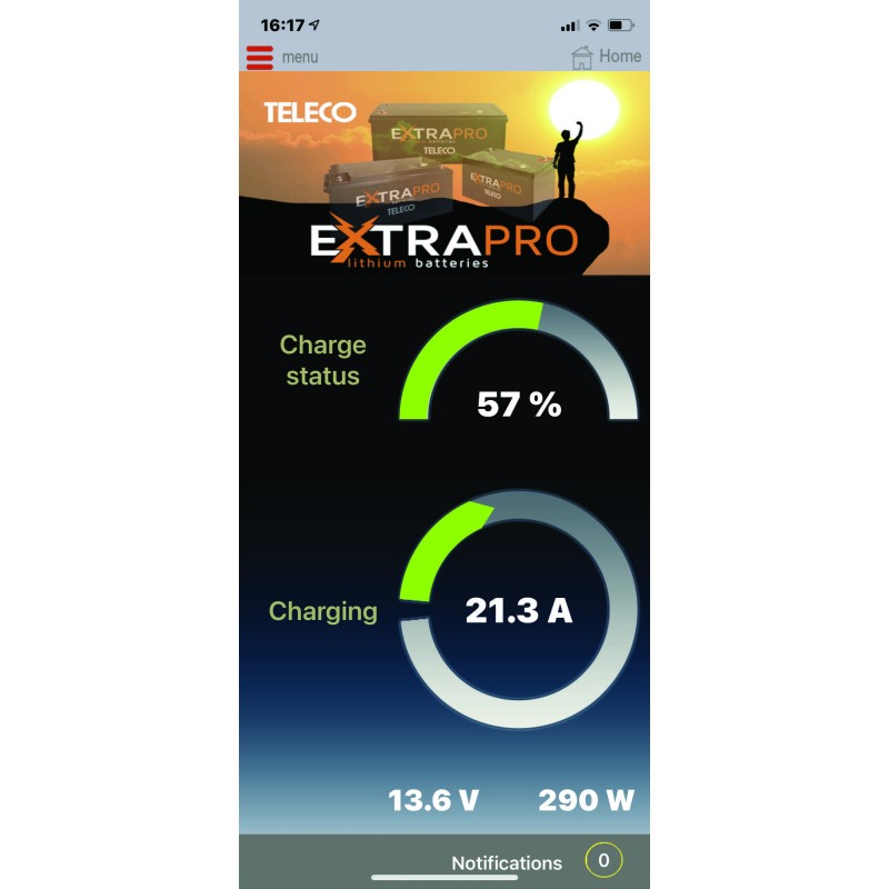 BATTERIE LITHIUM ION TELAIR LIFEPO4 EXTRAPRO