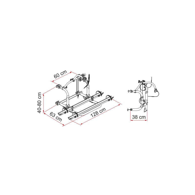 CARRY-BIKE PRO C - DEEP BLACK
