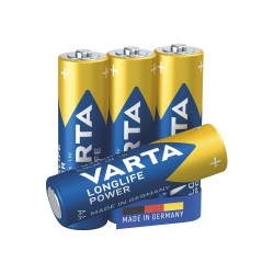 AA / LR6 SUPER (BLISTER DE 4 PILES) VARTA - LONGLIFE