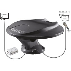ANTENNE OMNIDIRECTIONNELLE WING-LAN11 DAB+ DVBT/T2 + ANTENNE 2G-3G-4G-5G INTEGREE